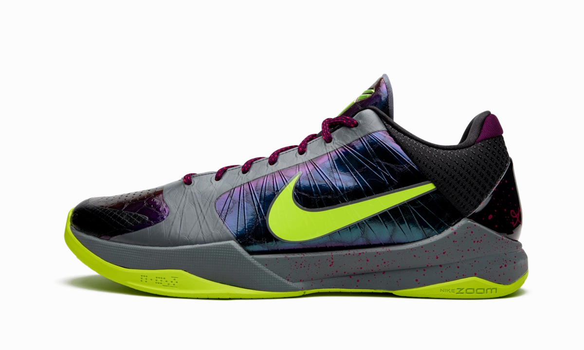 Kobe V Protro "Chaos Alternate" Adjustable lacing Foot Reaction Frame
