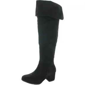 Krafty Womens Suede Dress Knee-High Boots Waterproof Active Nomad