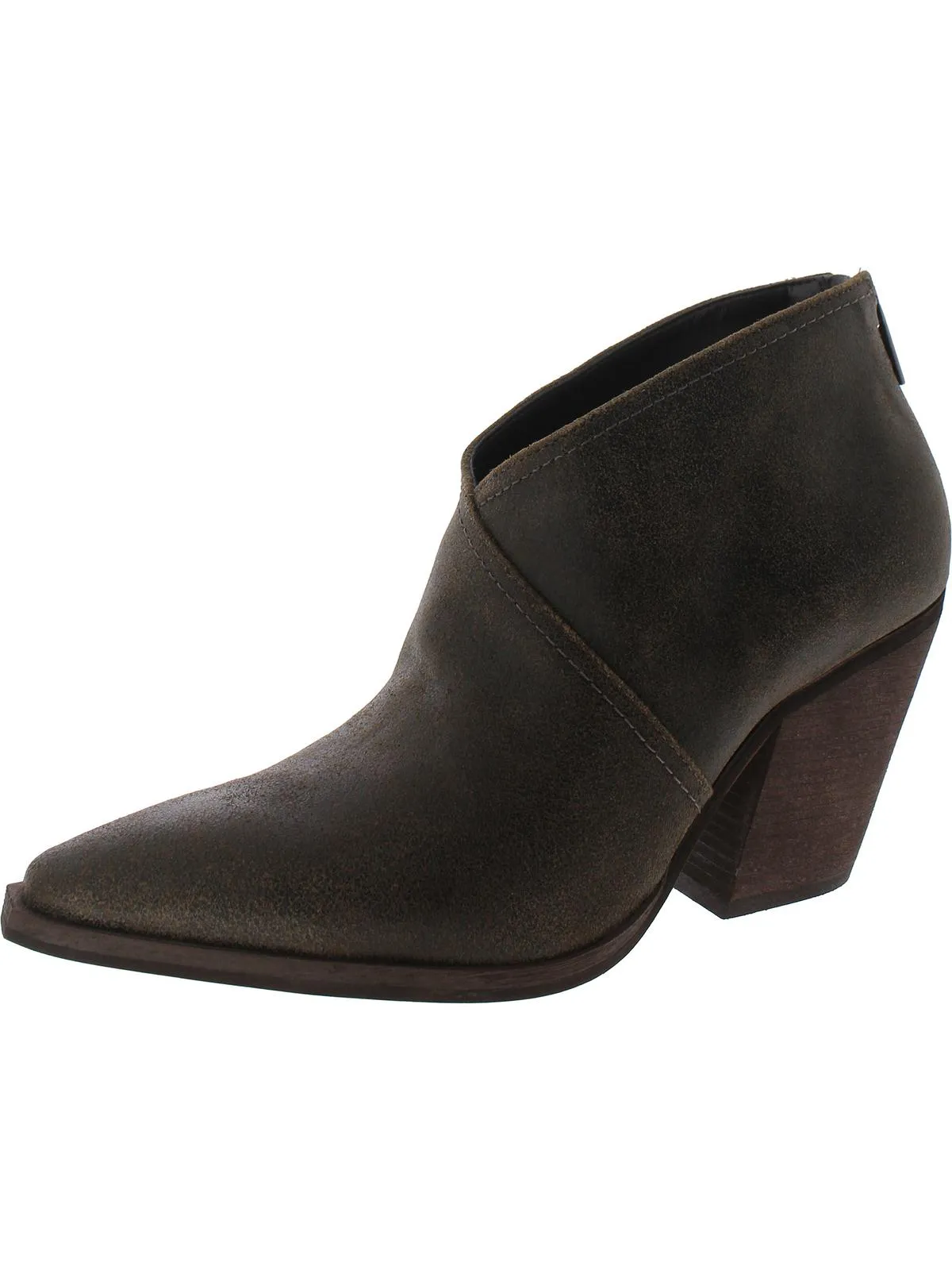 Padded Interior Nature Lover Grishell Womens Zipper Heels Booties