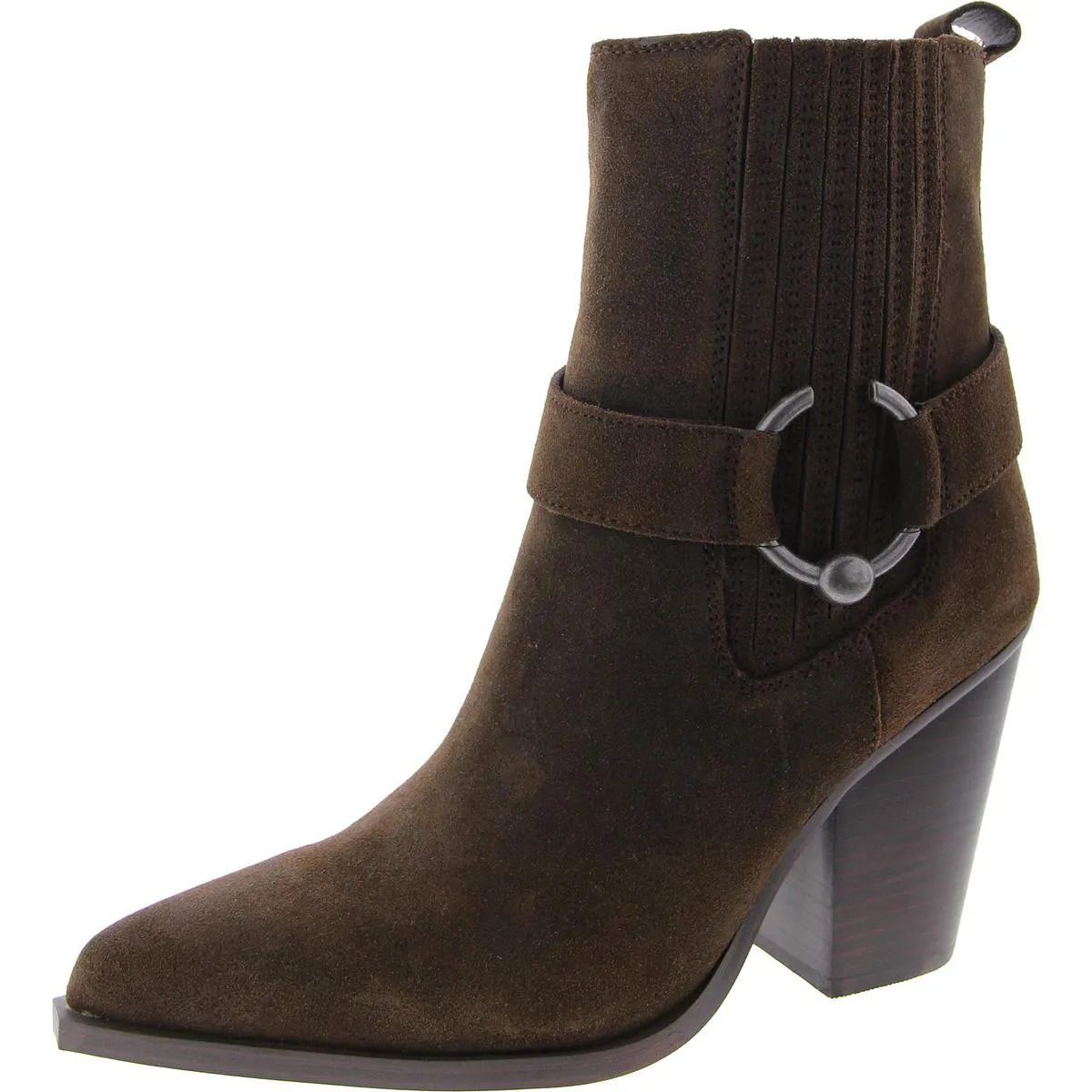 Lakelynn Womens Buckle Mid-Calf Boots EverydayUse