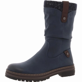 Larissa Womens Zipper Mid-Calf Boots Breathable Remote Hiking Anti-slip