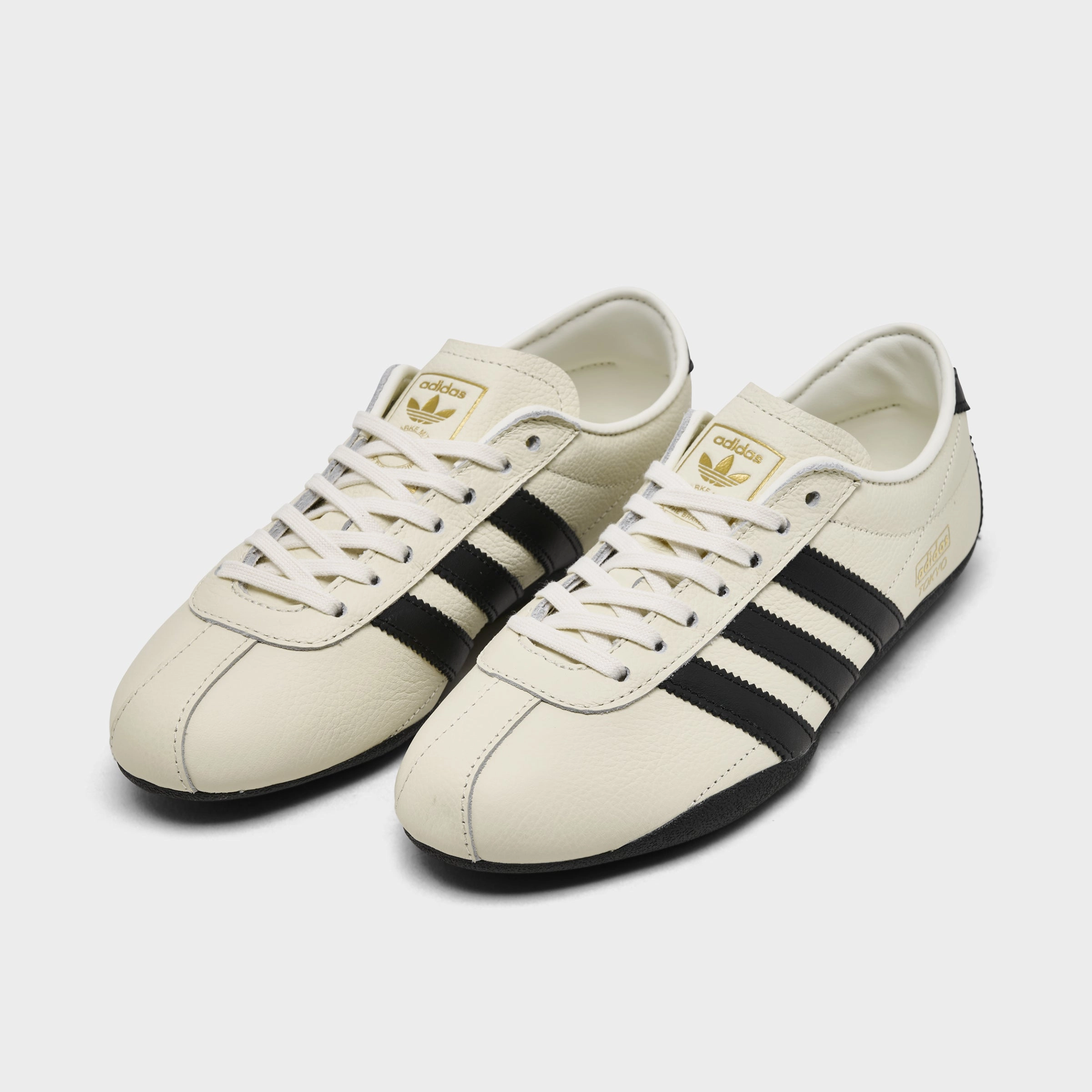 adidas Originals Women's Tokyo Off White / Core Black - Gold Olive Tone