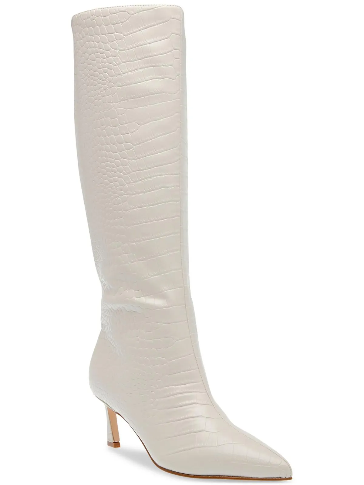 Lavan Womens Suede Pointed Toe Knee-High Boots Low Profile Adventure Journey