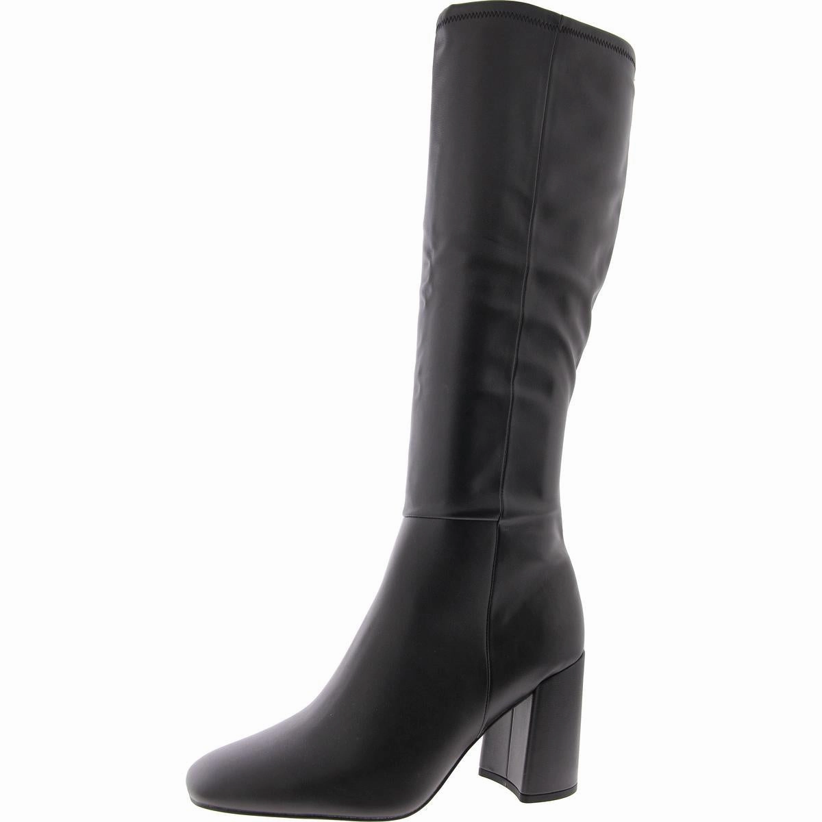 Leah Womens Tall Block Heel Over-The-Knee Boots Classic Comfort Timeless Design