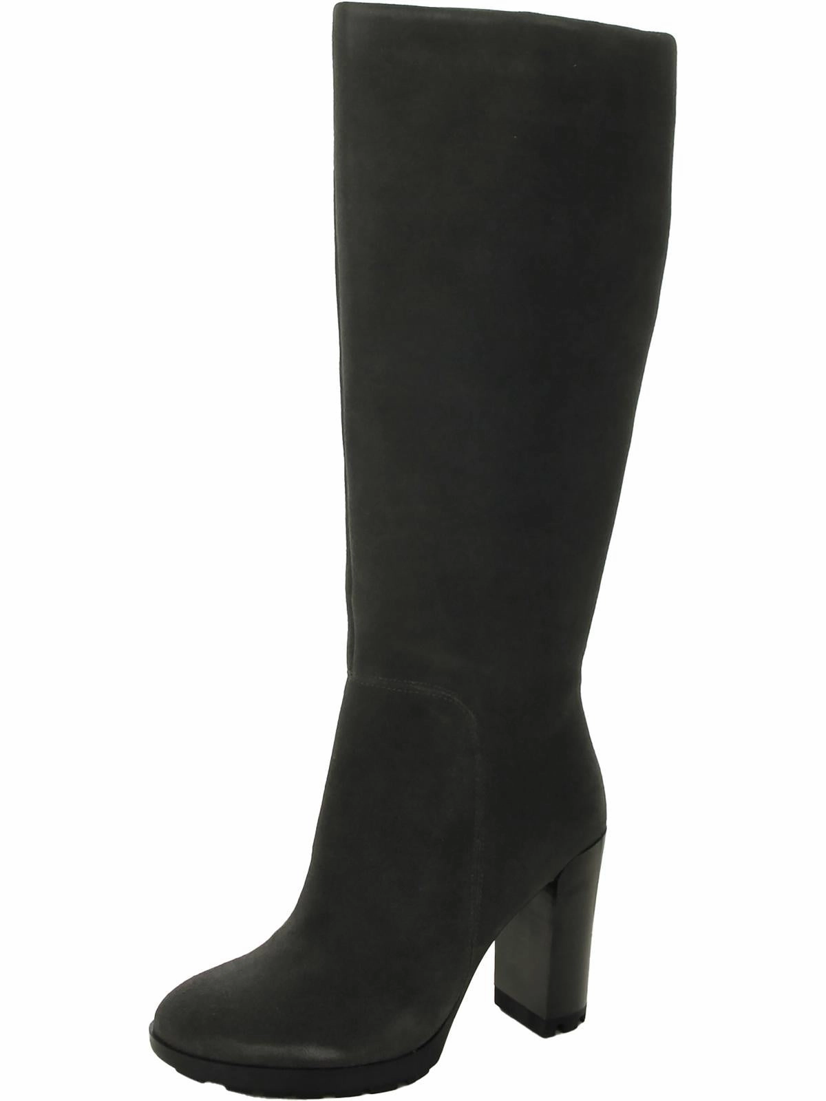 Flexible Frame Rough Trail Hiker Synthetic Upper Justin 2.0 Womens Suede Heels Knee-High Boots