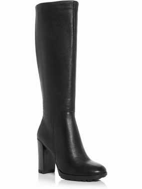 Justin 2.0 Womens Suede Heels Knee-High Boots Stable Fit