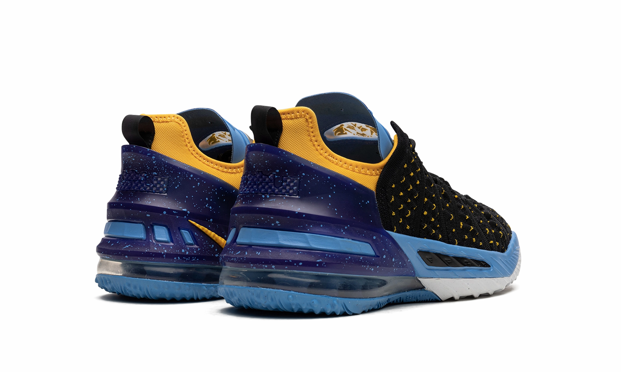 High Abrasion Rubber Easy   To   Clean LeBron 18 GS "Minneapolis Lakers"