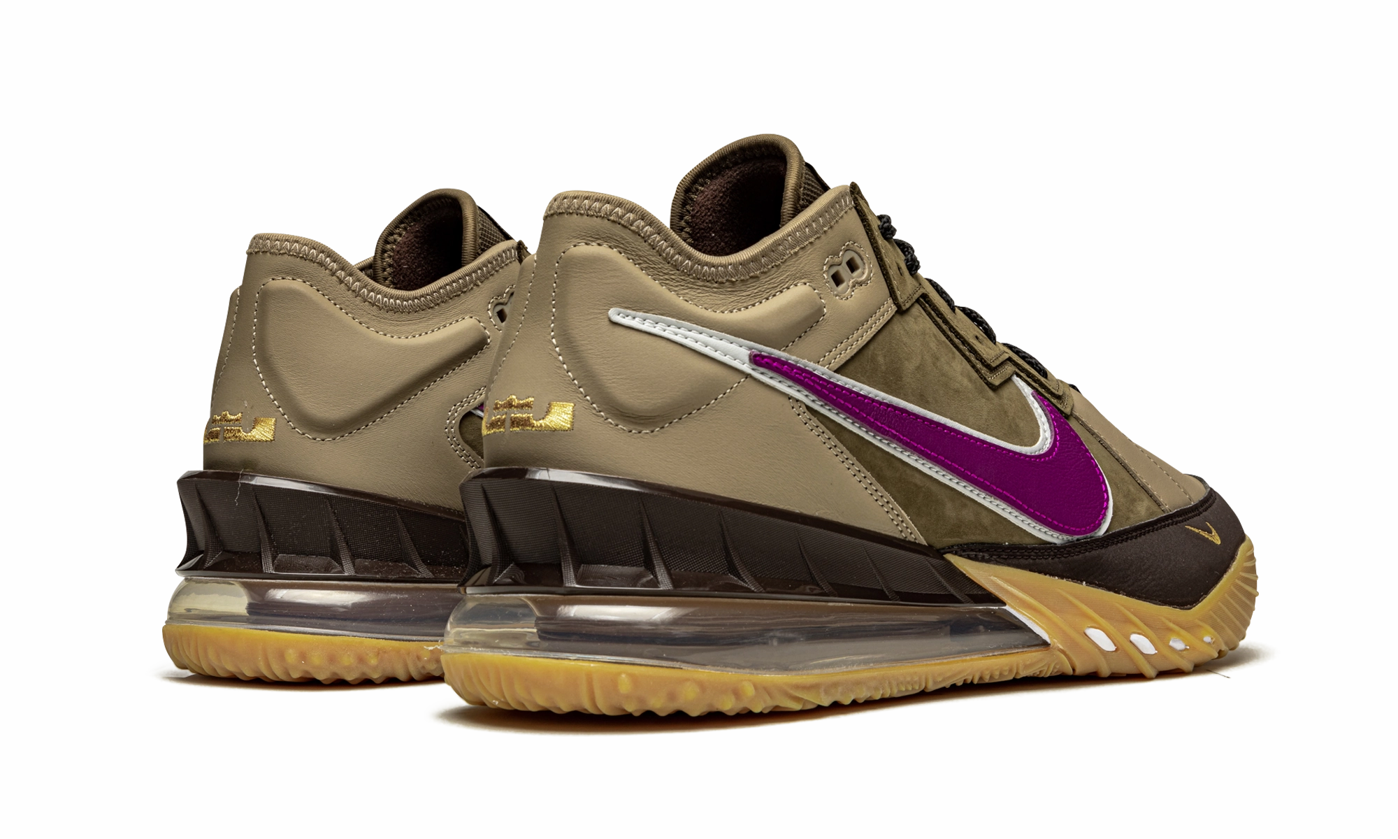 Responsive Heel Zone Lebron 18 Low "Atmos - Viotech"