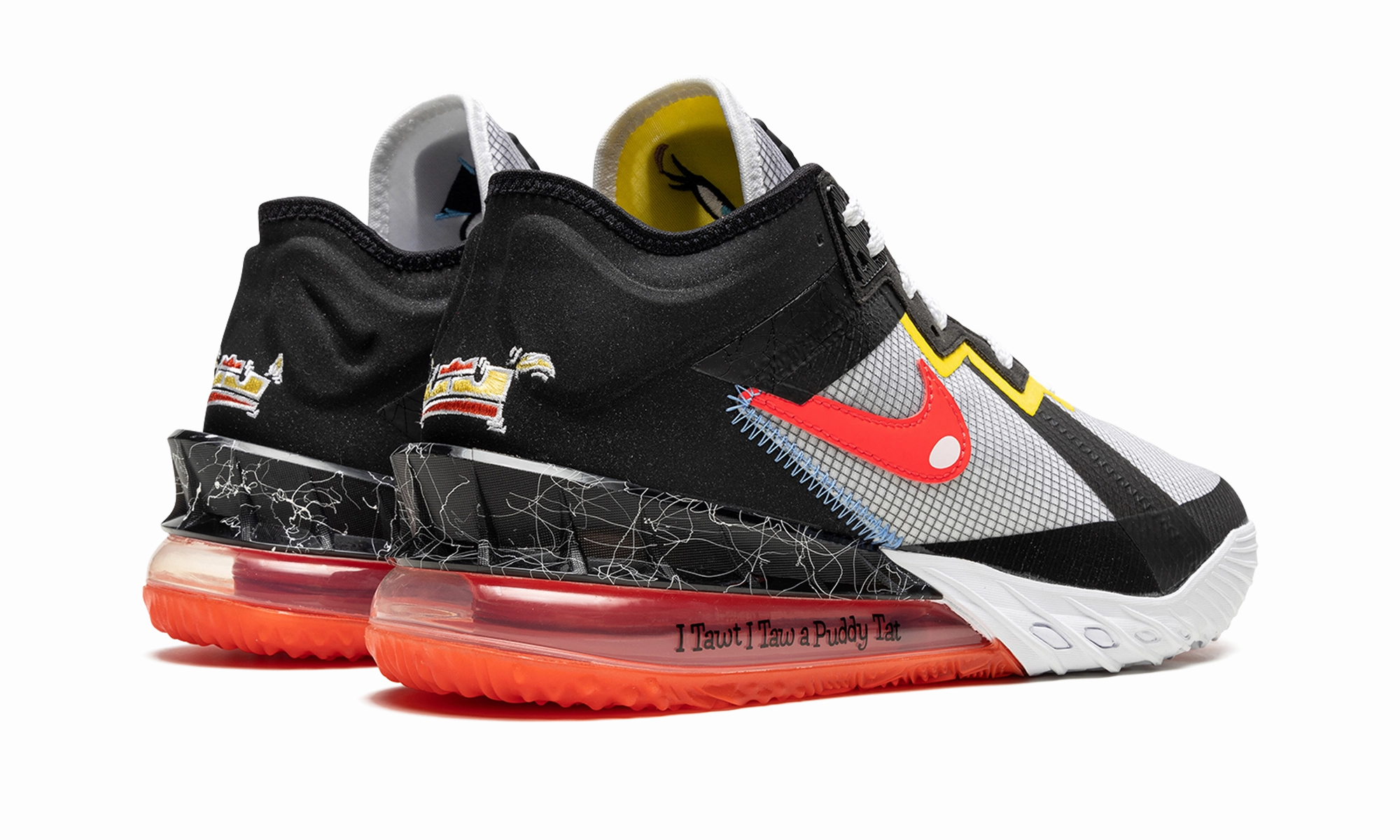 LeBron 18 Low "Sylvester vs Tweety" Supportive Fit Feel