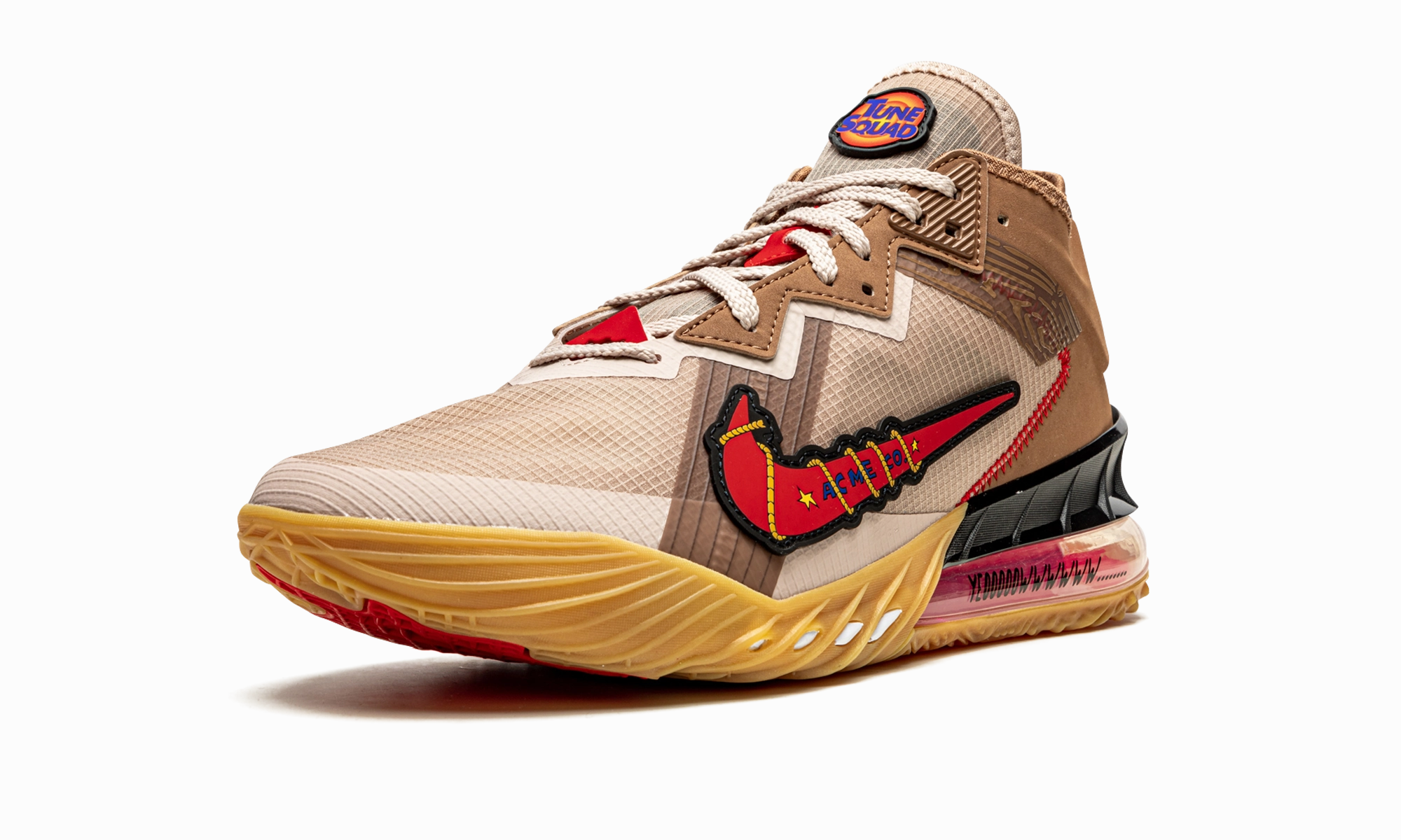 LeBron 18 Low "Wile E. Coyote vs Roadrunner" LightweightOutsole