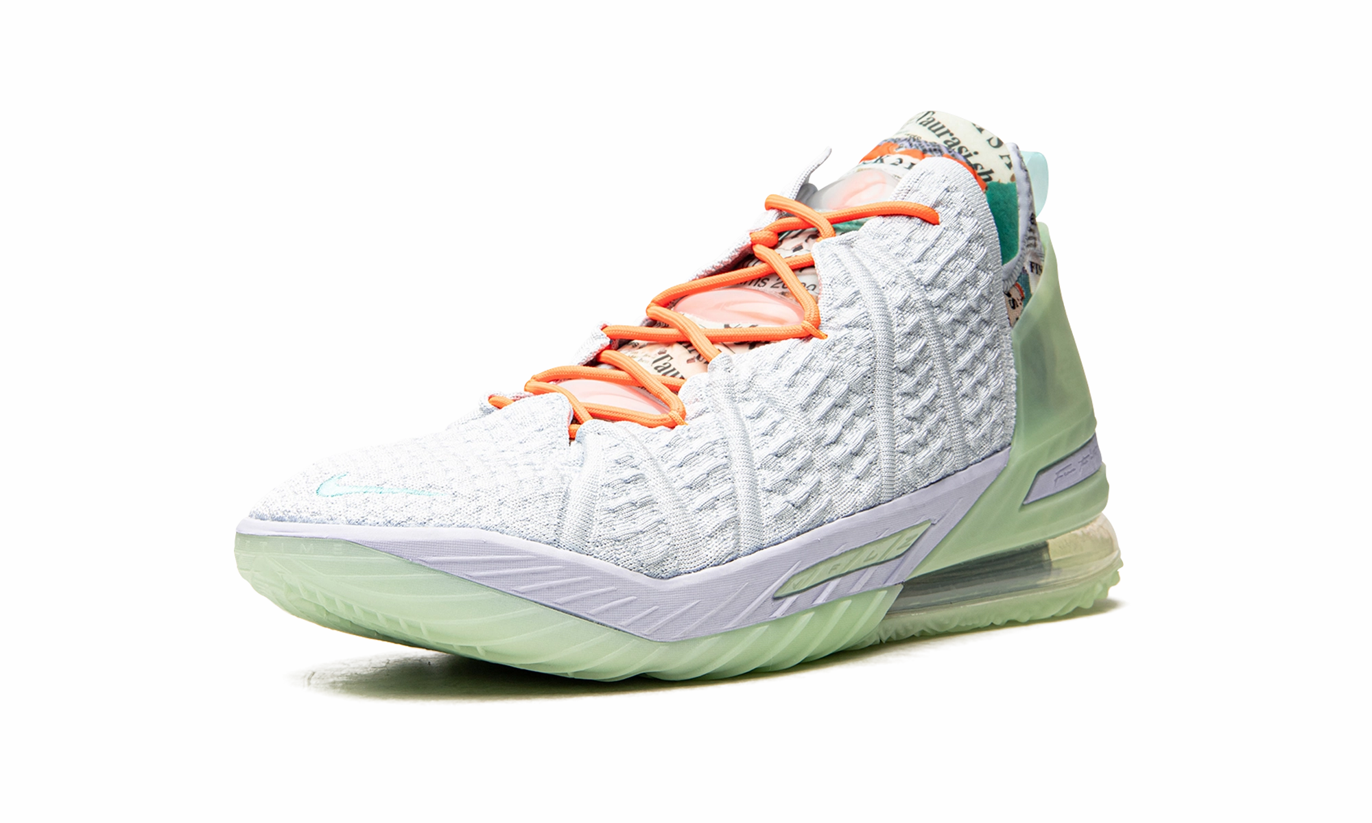 Fast Break Shoes Contoured Footbed Design LeBron 18 "Diana Taurasi GOAT Vision"
