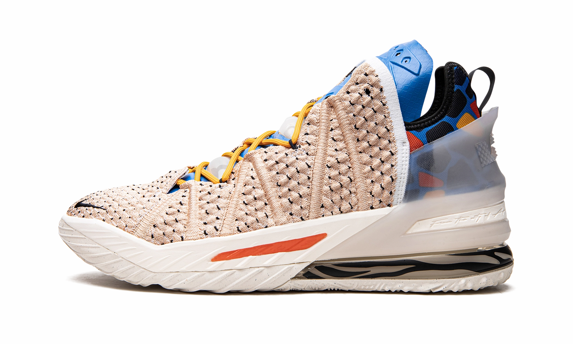 Compression Molded Outsole Lebron 18 "Multi Animal Print"