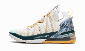 Reactive Step Build Microfiber Heel Lock LeBron 18 "Reflections Flip"
