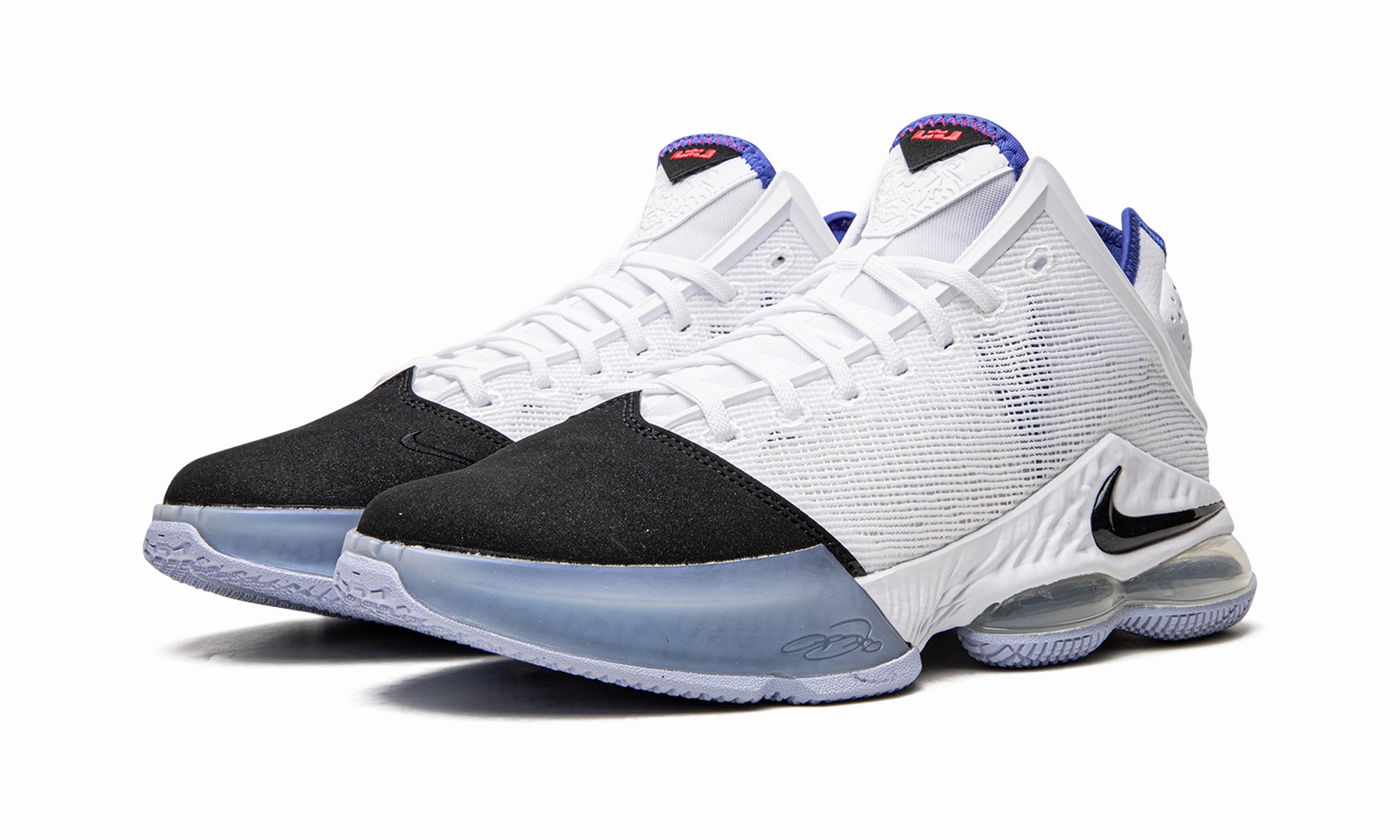 LeBron 19 Low "Black Toe" Quick Pivot