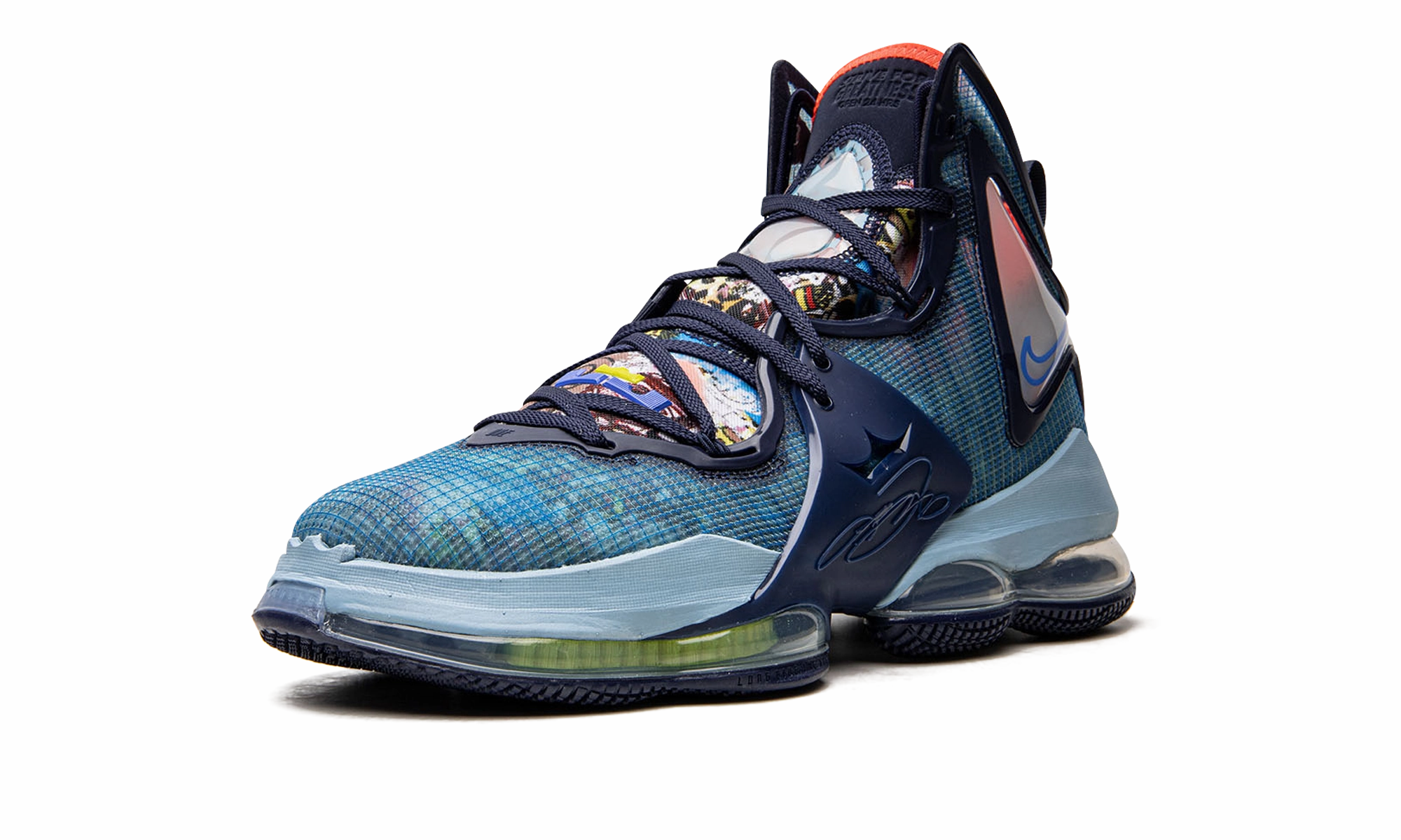 LeBron 19 "Fast Food" Slip On Style Stable Design