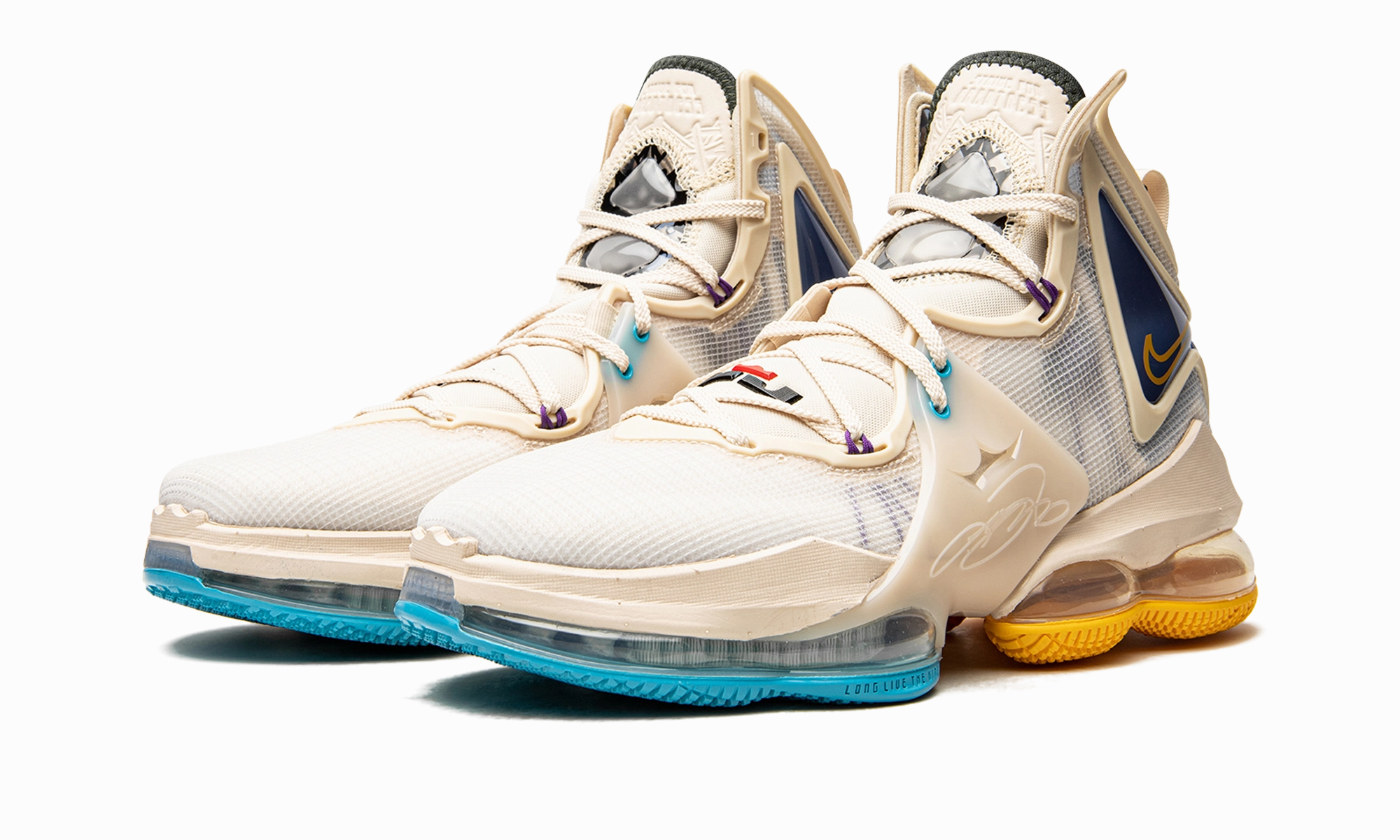 Impact Resistant Plate Anatomical Toe Box LeBron 19 "Minneapolis Lakers"