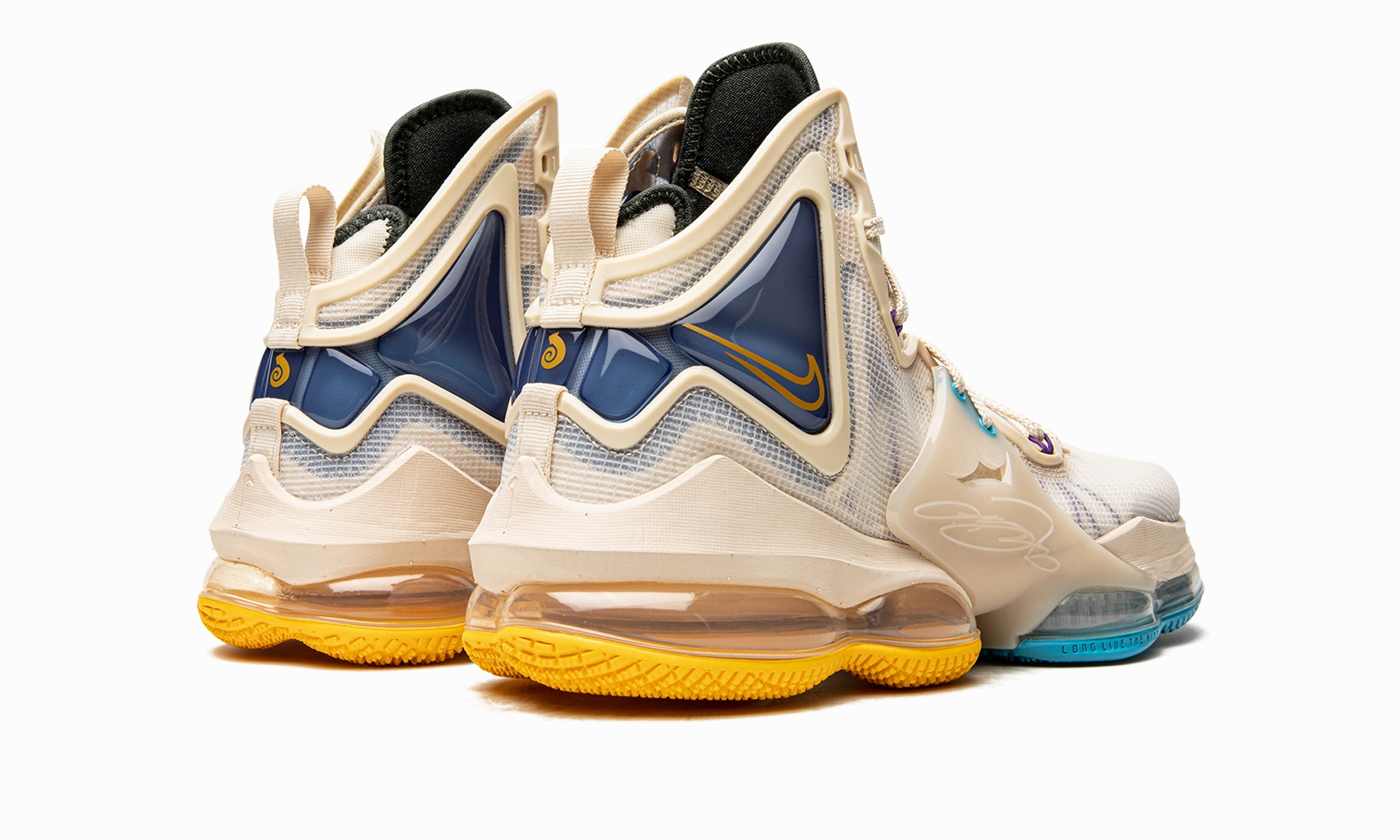 LeBron 19 "Minneapolis Lakers" Sneakers Platform Sole