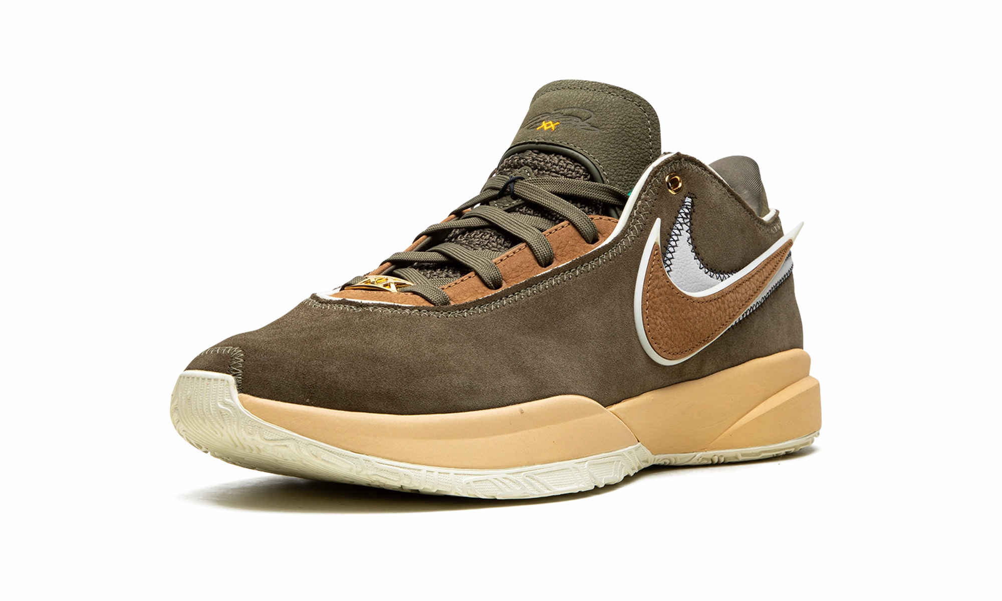 Full Focus LeBron 20 "Olive Suede"