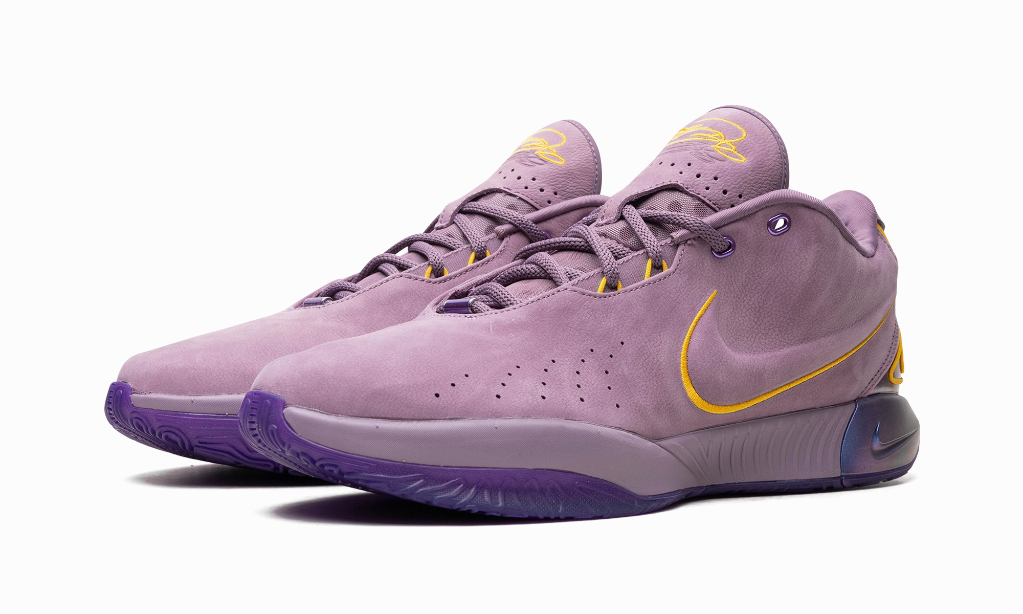 LeBron 21 "Purple Rain" Abrasion Resistant Toe
