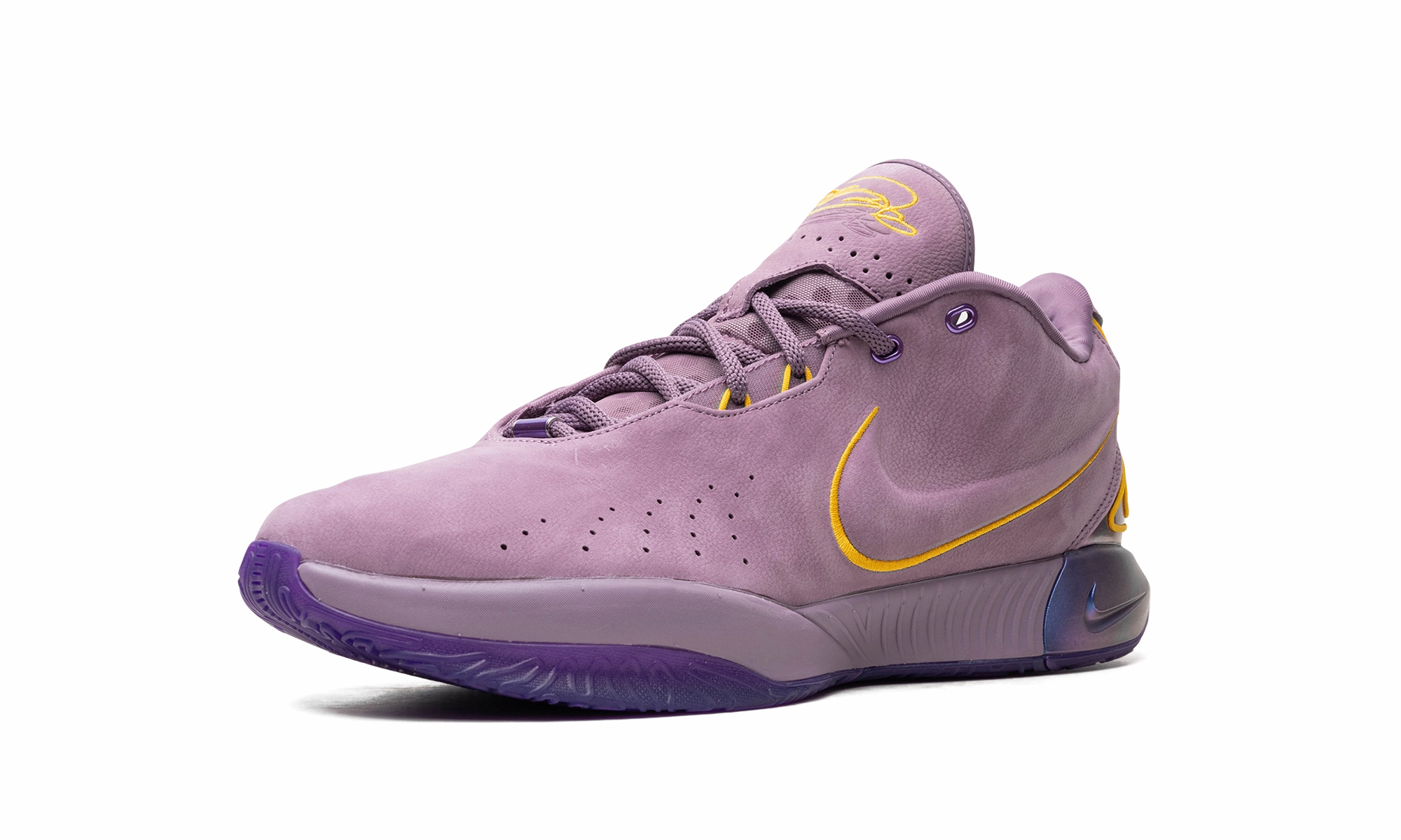 LeBron 21 "Purple Rain" Ventilation Channel Tech