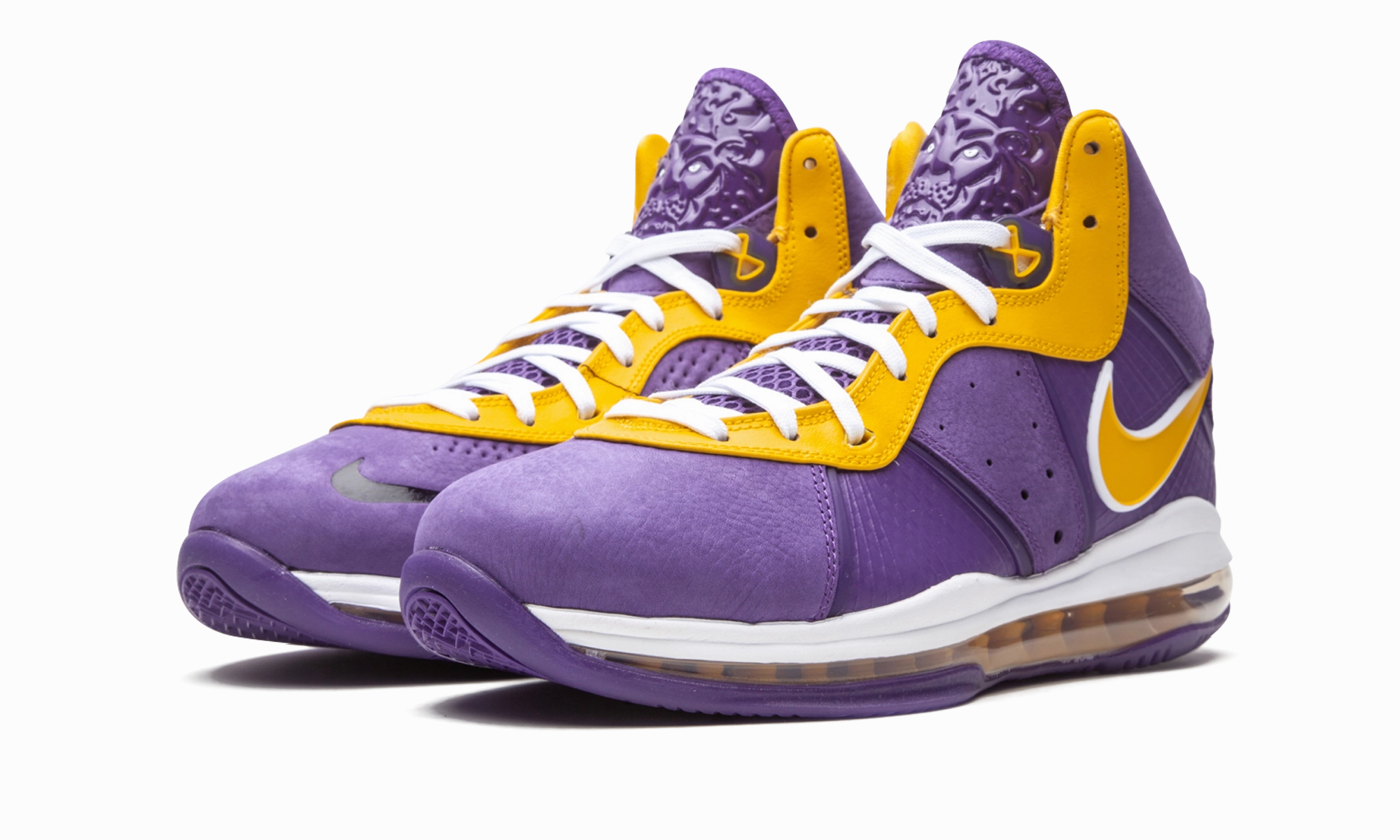 High Abrasion Toe Guard Lebron 8 "Lakers"