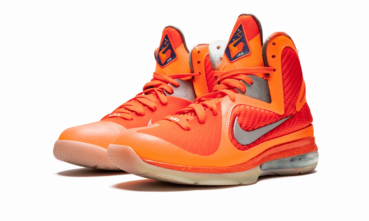 Lebron 9 AS "Big Bang" Contoured Footbed Design Adjustable Cushioning