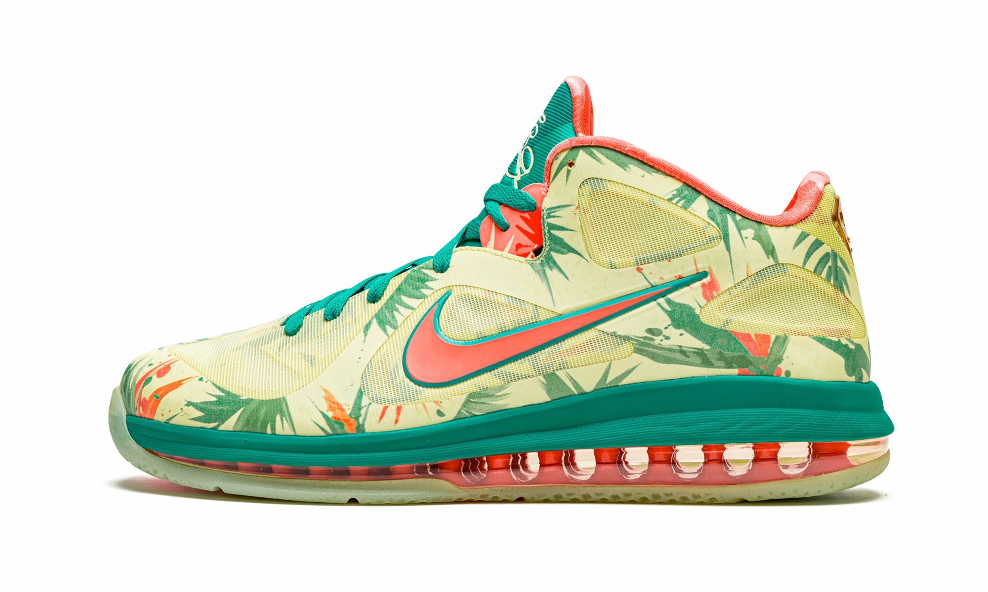 Max Comfort Endurance Power Lebron 9 Low "Arnold Palmer"