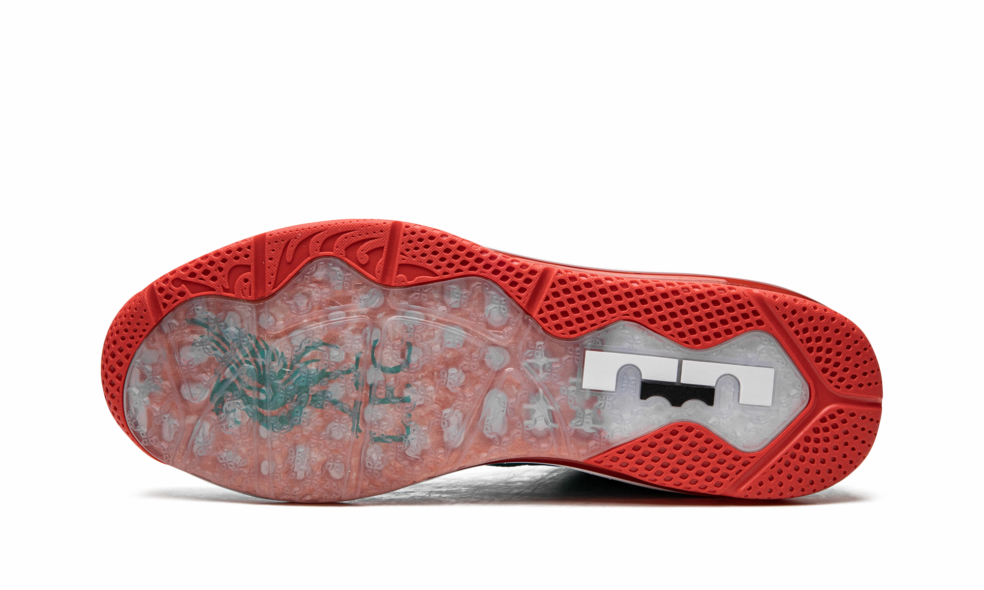 LeBron 9 Low "Reverse Liverpool" High Top Support Stabilizing Outrigger Plate