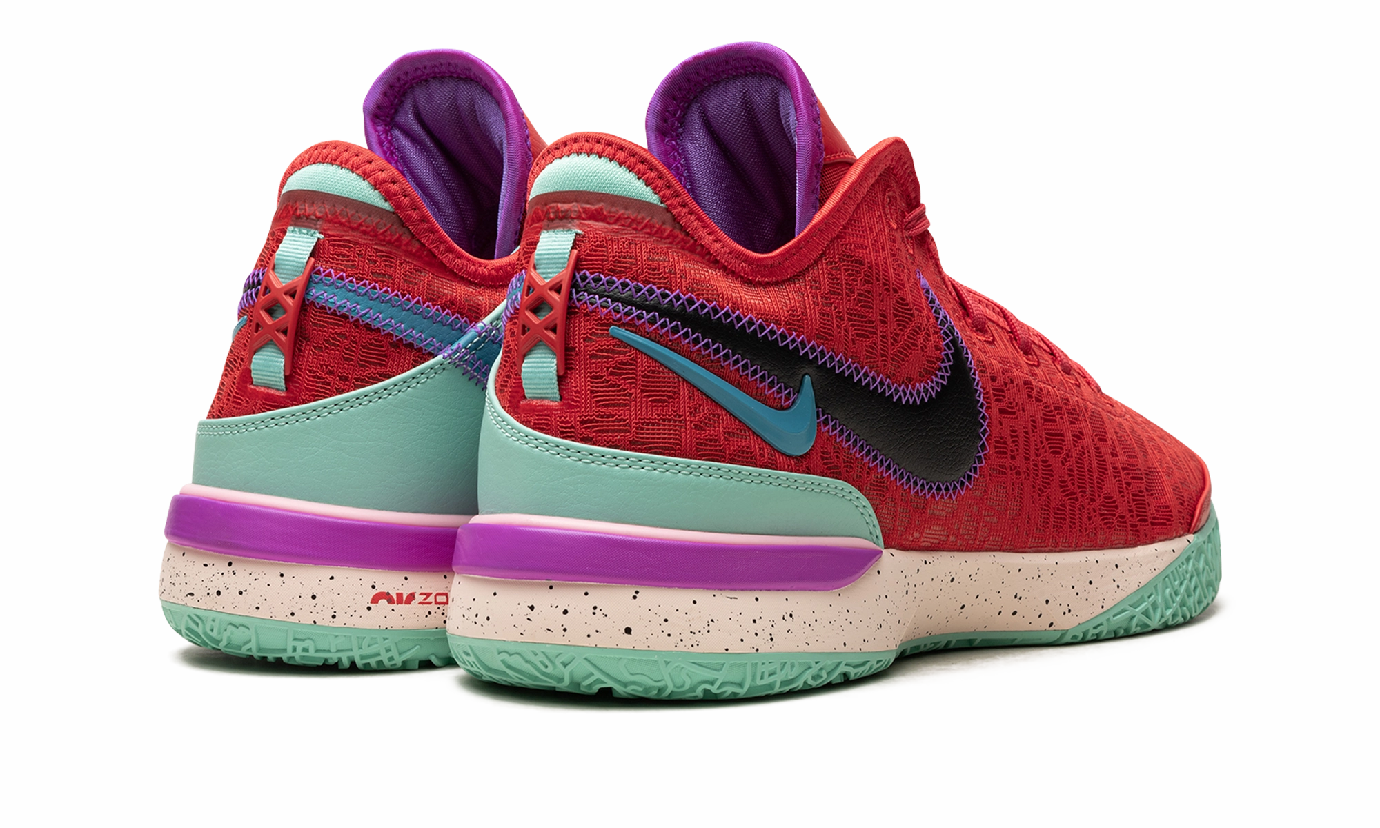 Lebron NXXT Gen "Trek Red" Comfort footbed