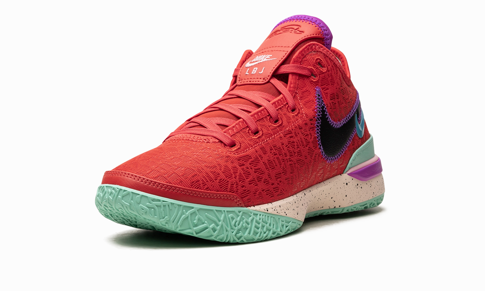 Lebron NXXT Gen "Trek Red" Reinforced Heel Collar