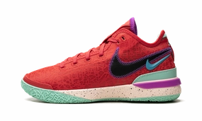 Lebron NXXT Gen "Trek Red" Responsive Rebound Foam Padded Collar