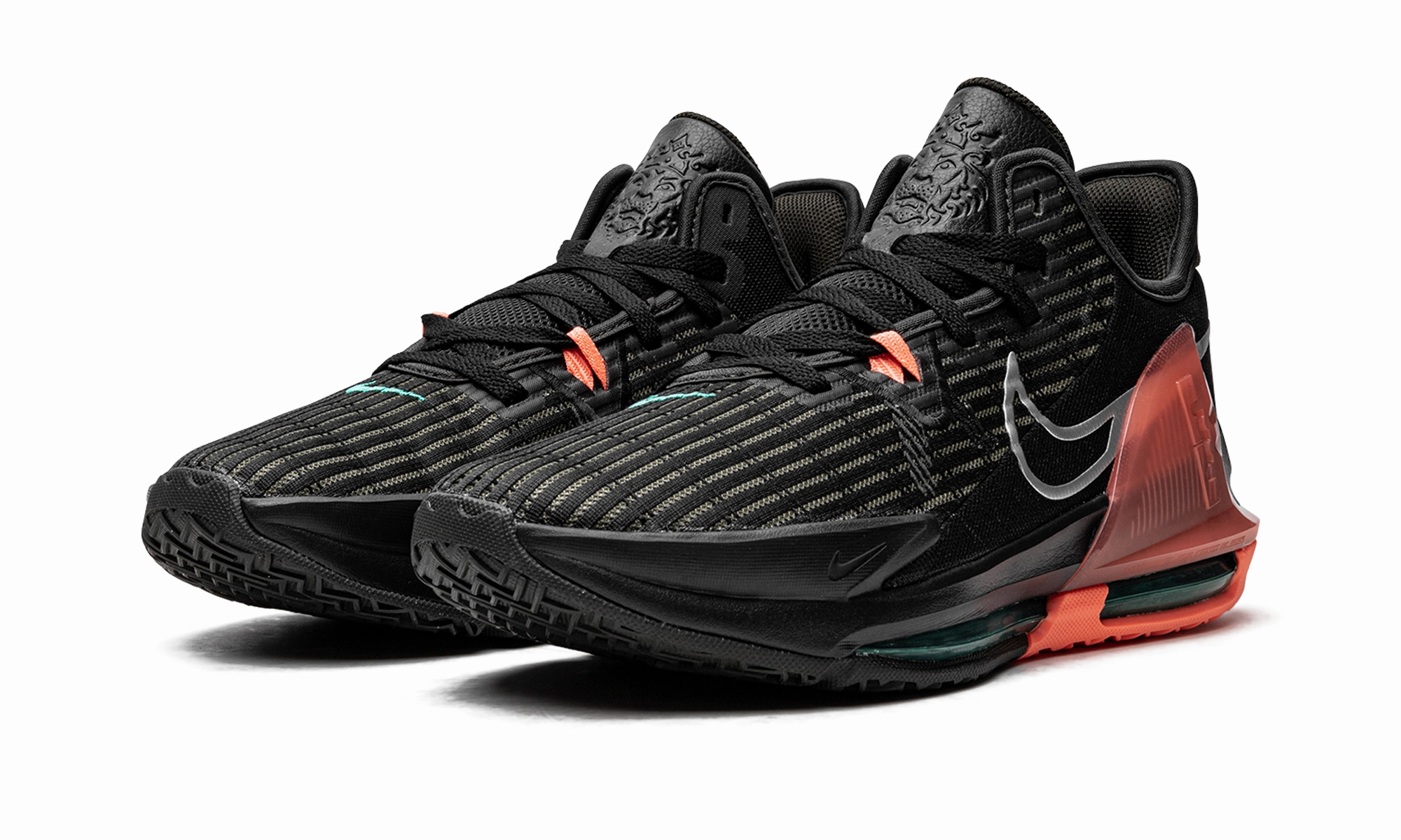 LeBron Witness VI "Black / Crimson Pulse" All Fit Design