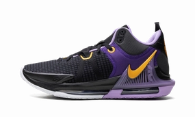 Comfortable Footbed Anti Fatigue LeBron Witness VII "Lakers"