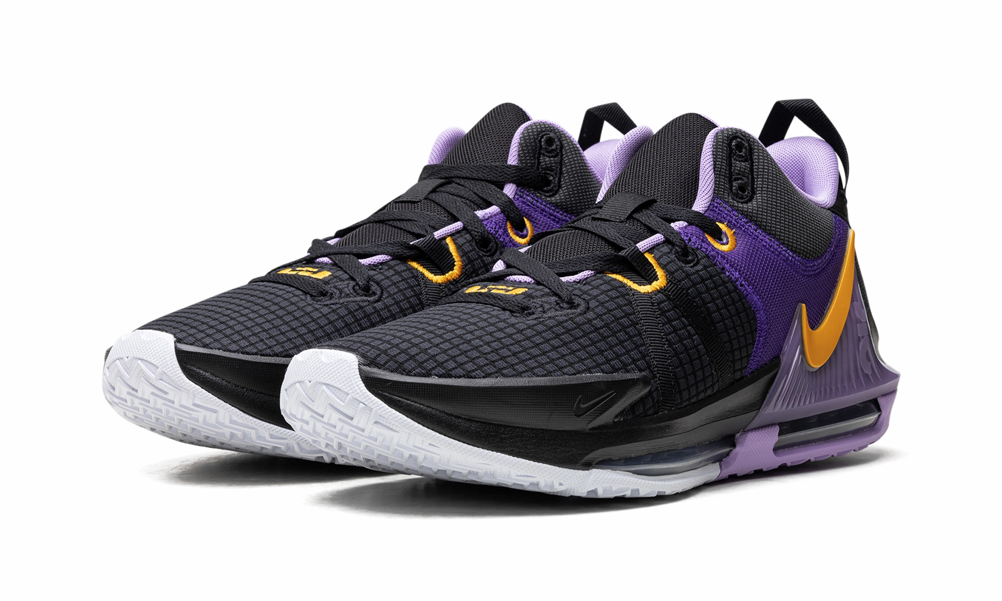 LeBron Witness VII "Lakers" Multi Layer Ventilation Sneakers Modern Design