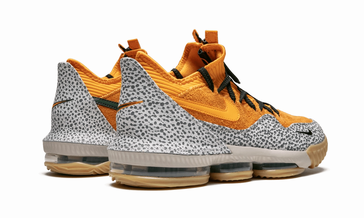 Zero Gravity Midsole Molded Heel Stabilizer Lebron XVI Low AC "Atmos Safari"