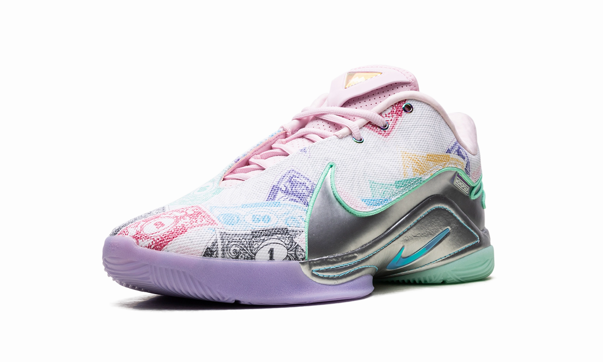 Lebron XXII QS "Monopoly Currency" Leather Upper Outdoor Play