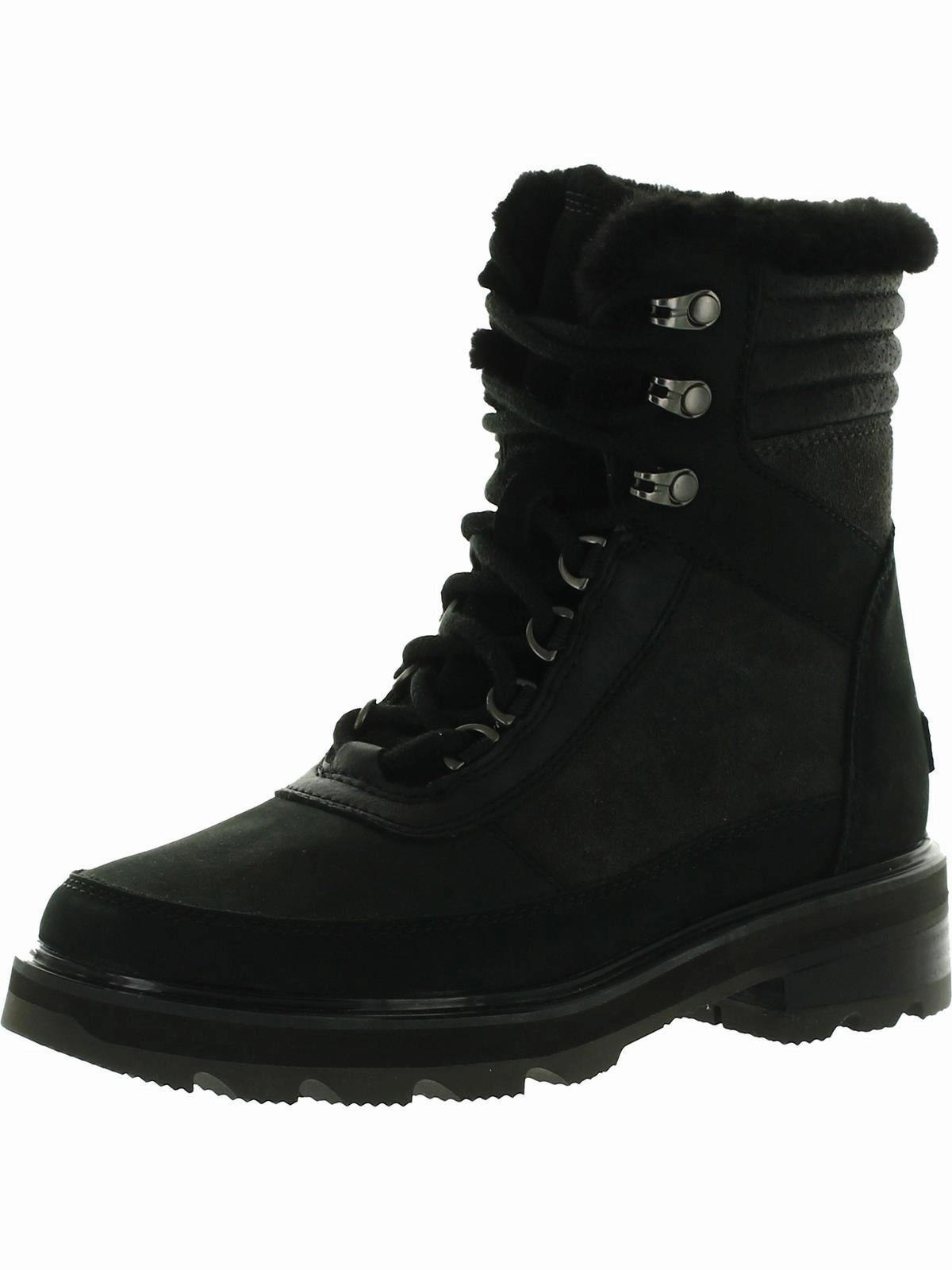 Quick Drying Weather Resistant User Lennox Lace Cozy STKD WP Womens Leather Waterproof Combat & Lace-up Boots