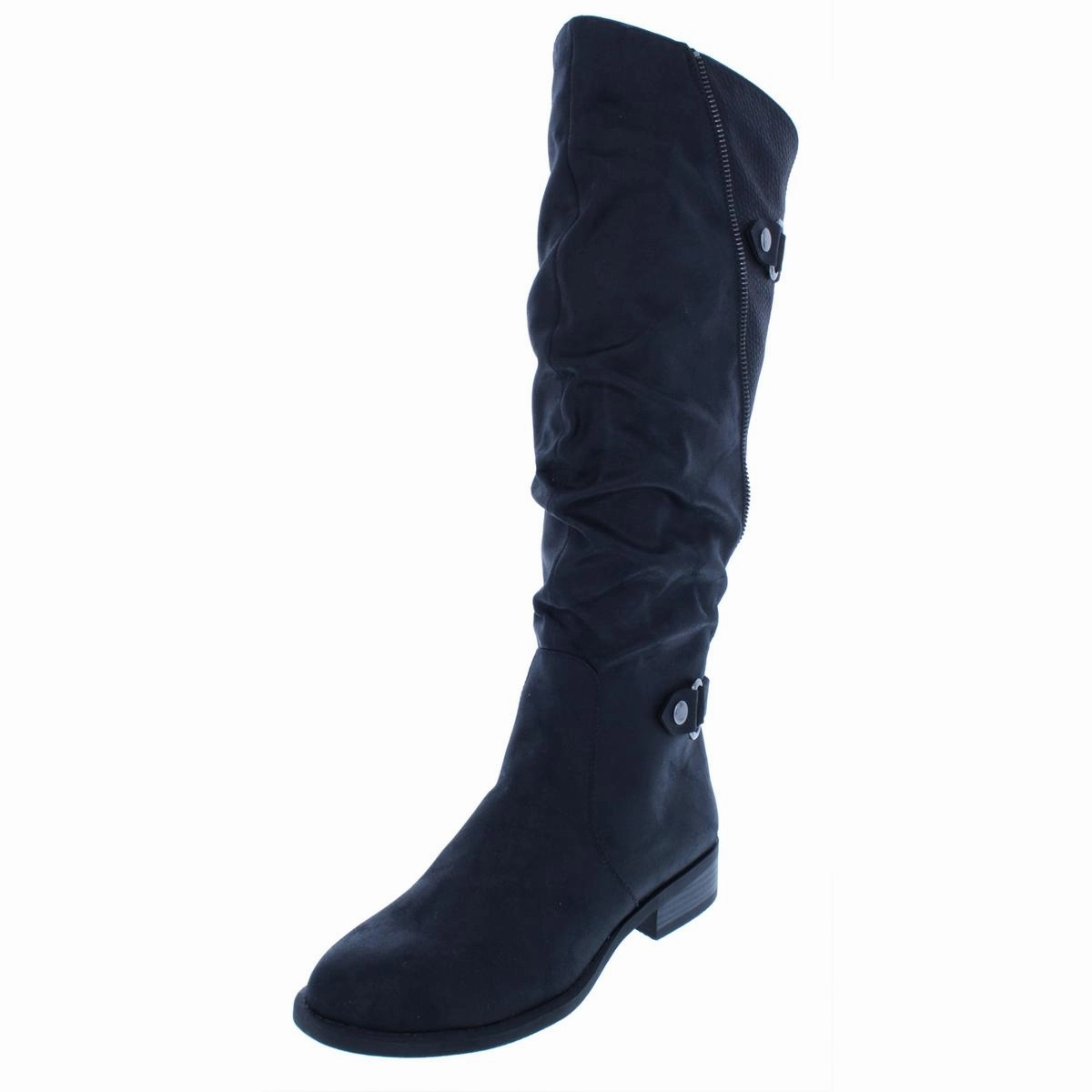 Camouflage Pattern Rugged Built Cold Climate Leto Womens Slouchy Riding Boots