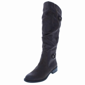 Slip Resistant Work Commute Thermal Core Weekend Camping Leto Womens Slouchy Riding Boots