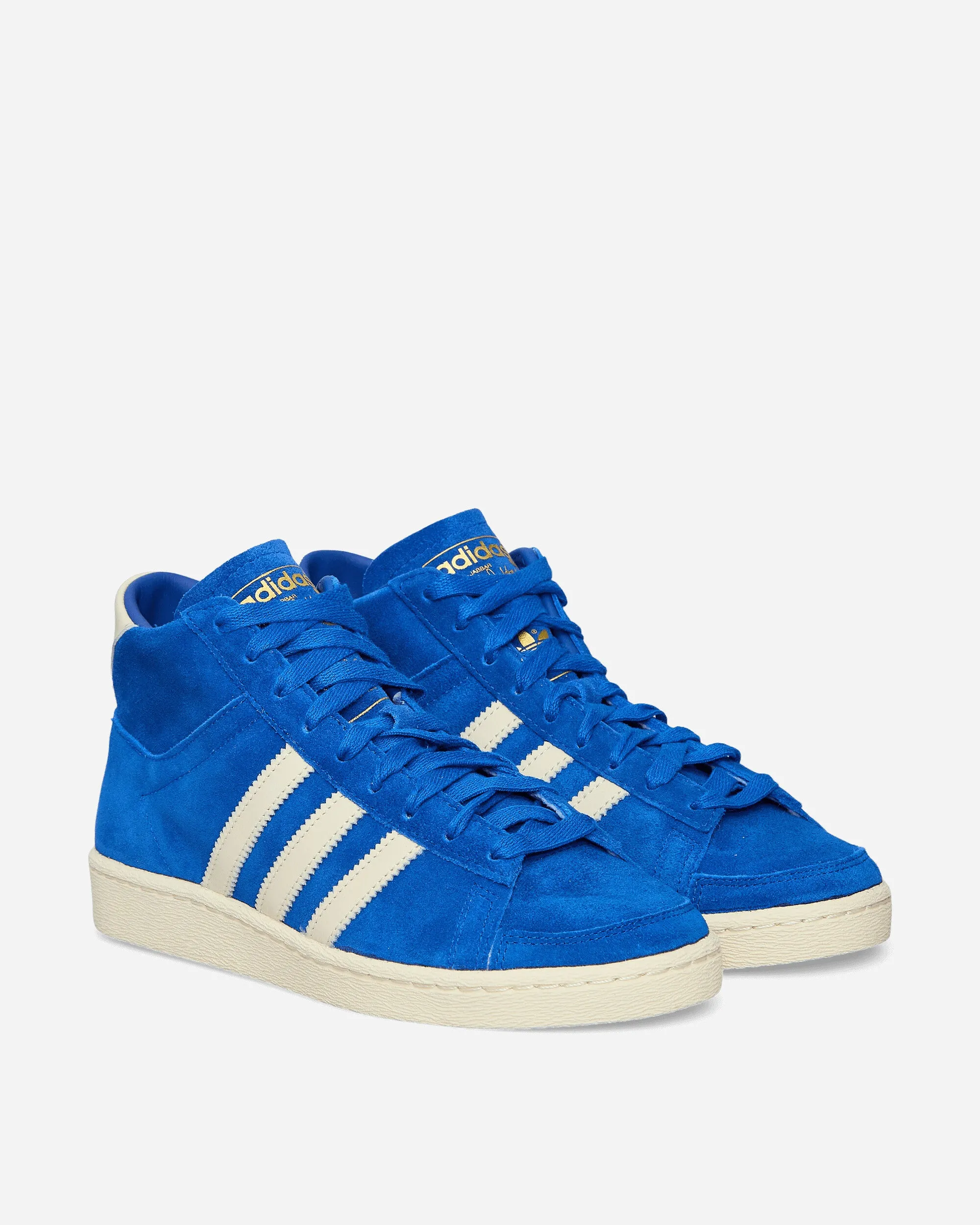Dynamic Sole Hyperbolic Logging Cage Jabbar High-Top Sneakers Royal Blue / Cream White