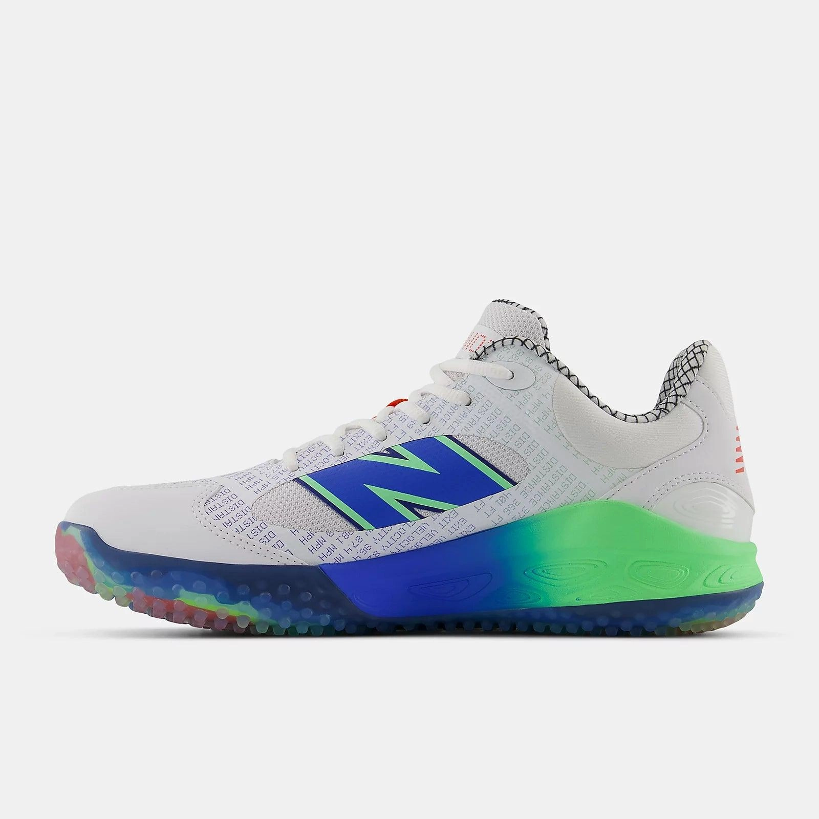 New Balance Men's Fresh Foam 3000 v7 Turf Baseball Shoes - Lab Work - T3000IT7 removable - insole running option