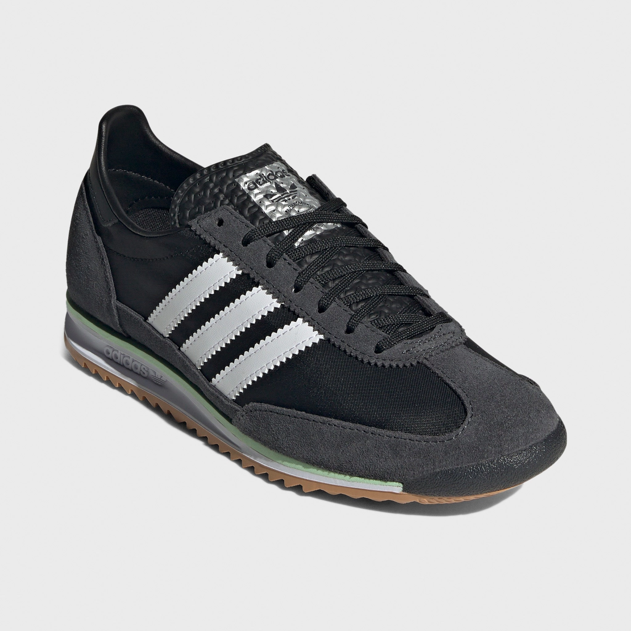 adidas Originals Women's SL 72 OG Core Black / Footwear White - Carbon Youth Approved Home Wear