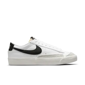 Womens Nike Blazer Low '77 'White/ Black Heel' Wide Base Long   Lasting Quality