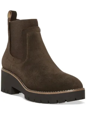 Demi Womens Suede Waterproof Chelsea Boots Mountain use