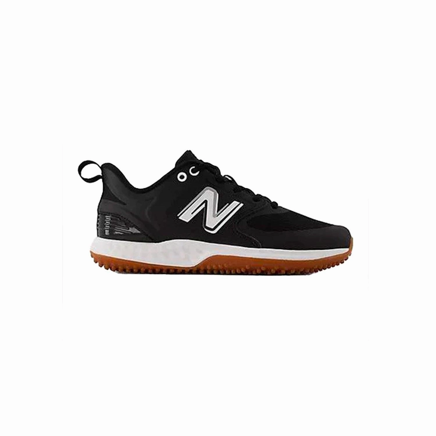 improve comfort individual sports shoes New Balance Women's VELO v3 Turf Softball Shoes - Black - STVELOK3