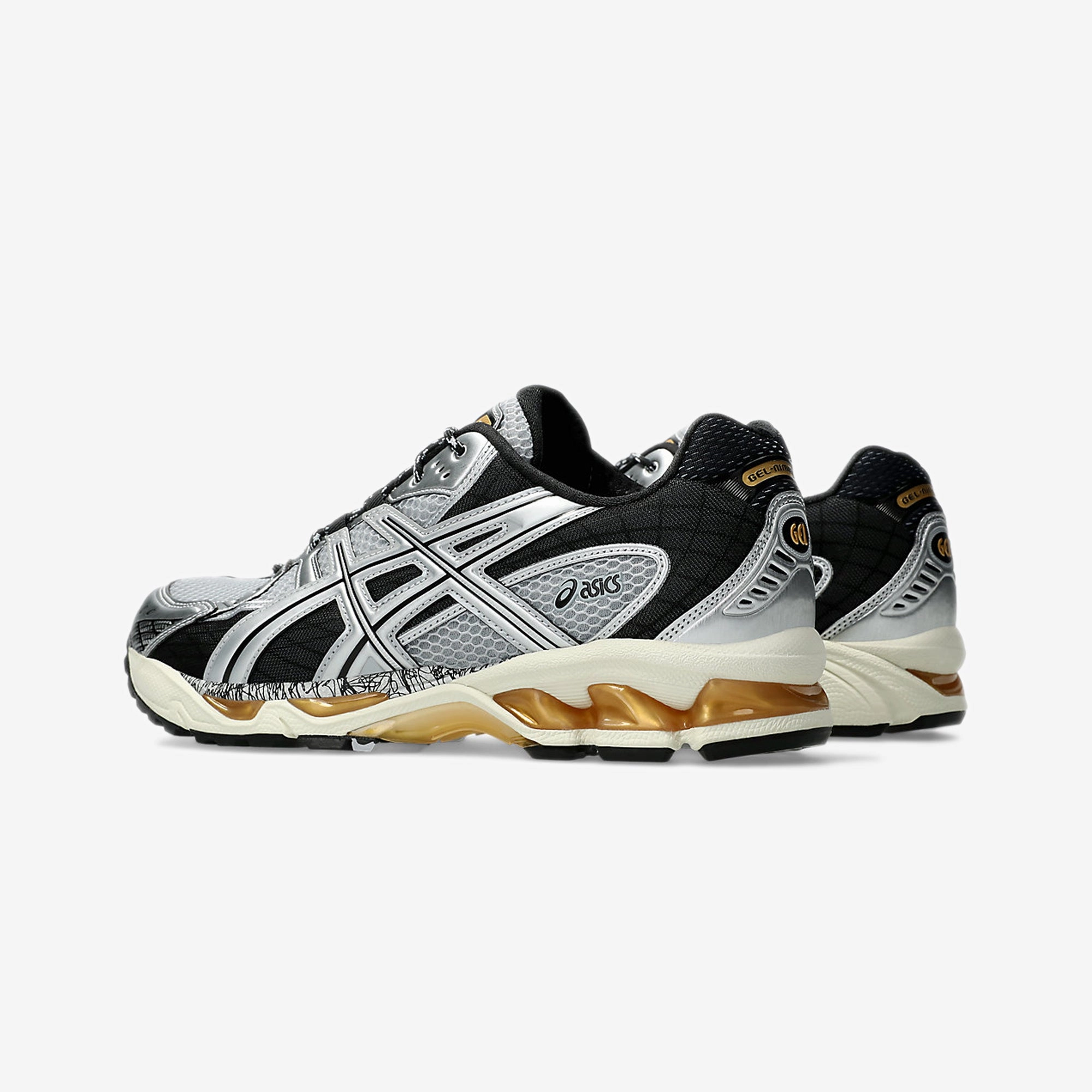 Trail Ride arch - hugging ASICS | GEL-NIMBUS 10.1 { PIEDMONT GREY/PURE SILVER