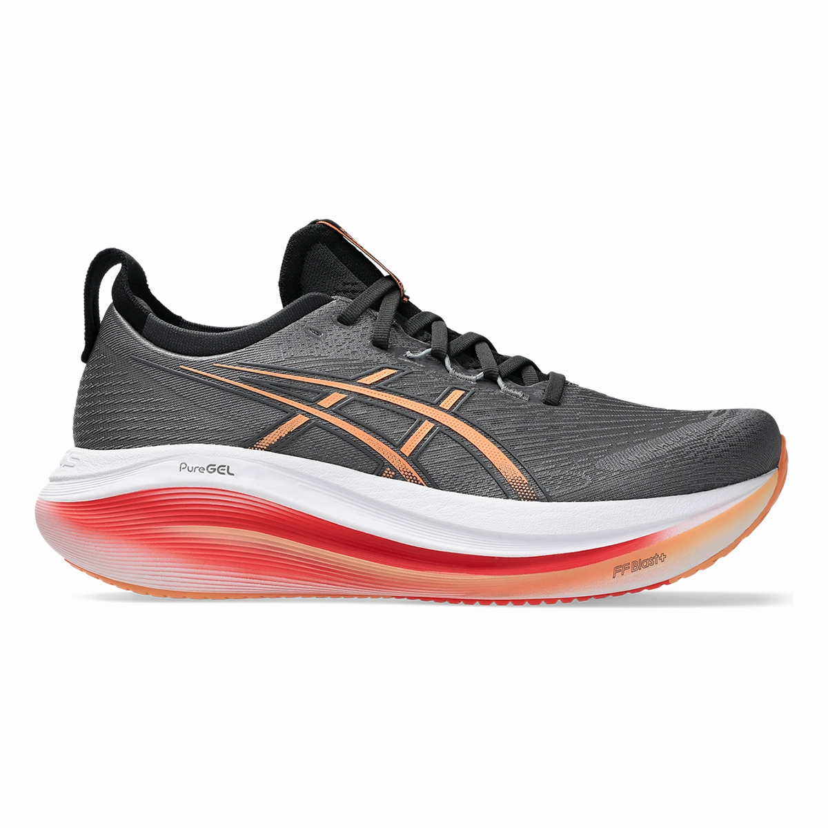 Asics Gel Nimbus 27 Carbon - Mojave mesh upper breathability supportive fabric shoes