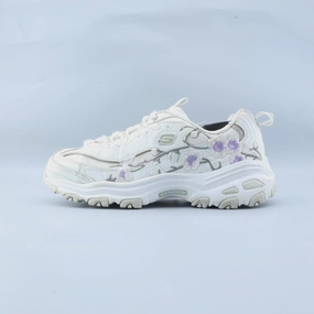 Cushioned Collarbone easy - to - take - off shoes SKECHERS D'LITES