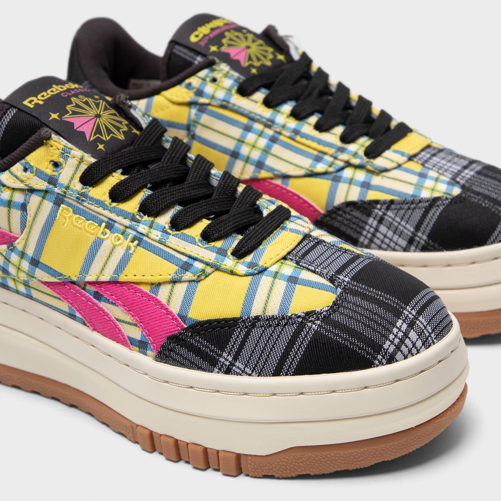 Reebok Women's Campio Extra / Cher & Dee Plaid Cool Urban Storm Jog