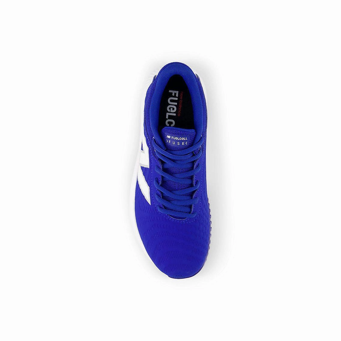 New Balance Women's FuelCell FUSE v4 Turf Trainer Softball Shoes - Team Royal/Optic White - STFUSEB4 Competitive sports wind - resistant - upper shoes